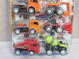 Set 8 vehiculos chicos construccion y bomberos 7709 (3)